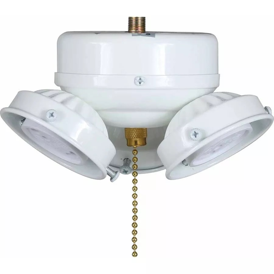Volume 0603-6 White Ceiling Fan Light Kit Questions & Answers