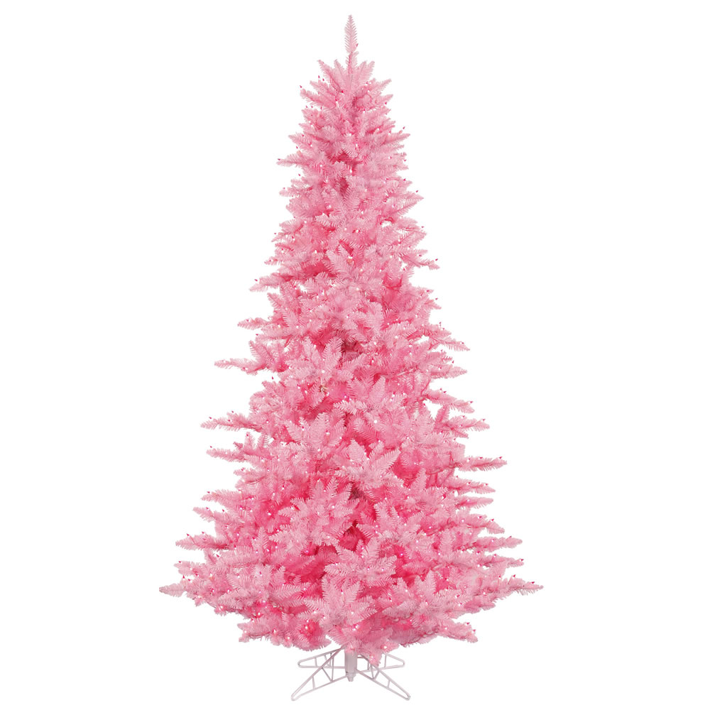 Vickerman K163781LED 9'x64" Pink Fir DuraL LED 1000Pk Questions & Answers