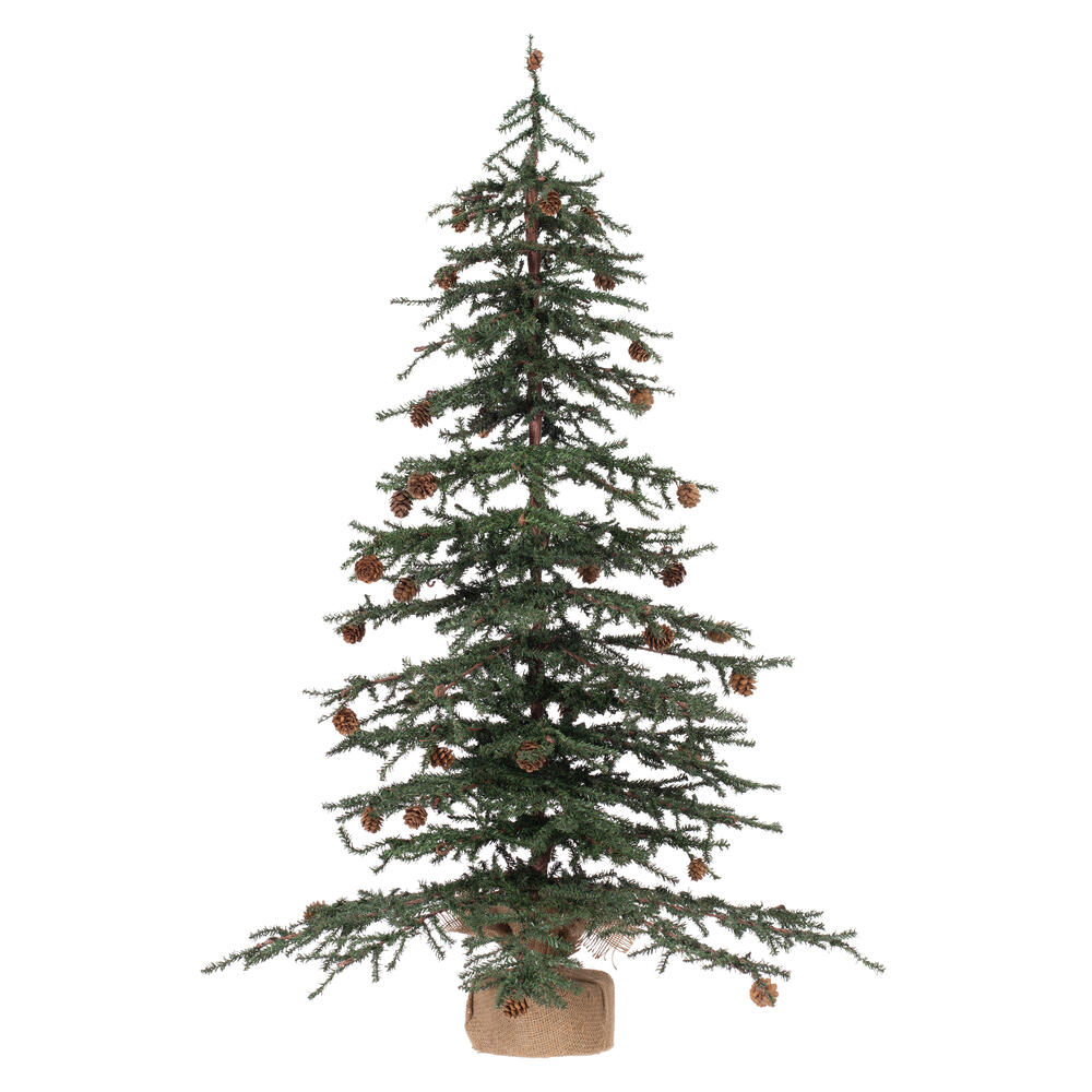 Vickerman B803927 42" Carmel Pine Christmas Tree with Cones Questions & Answers