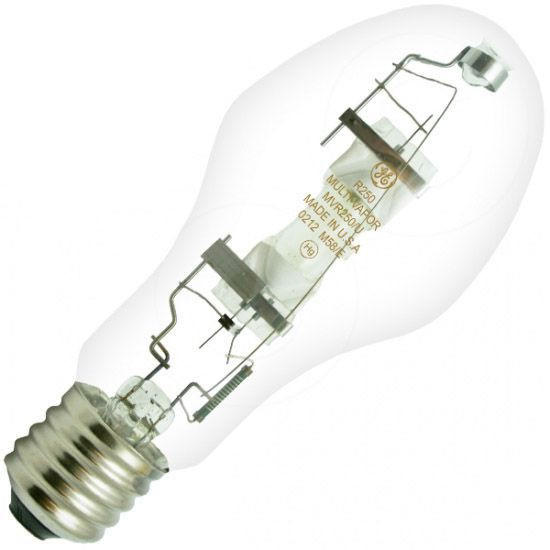 GE MVR250/U - 250W Metal Halide HID Light Bulb - E39 Mogul Base Questions & Answers