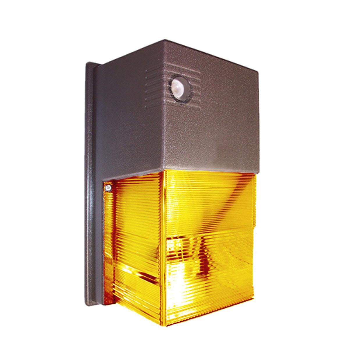 Amber Outdoor Wall Pack Light Fixture Questions & Answers