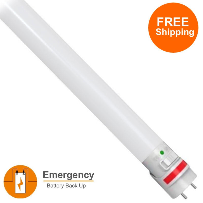 The G4 Emergency Battery Back Up 48" LED T8 Light Bulb | Type B Ballast Bypass | 5000K. Does both sides have to be connected to operate? I have changed all our 277v fluorescents to direct wire without a ballast, but I need the battery back up in many of them. I do not need the switch end to operate, whereas the circuit is already on a emergency feed. Thank you, Mark