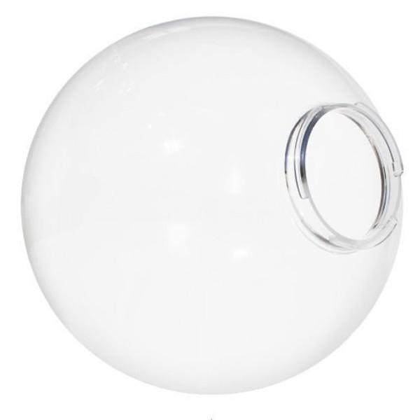 12" Clear Outdoor Acrylic Light Globe Cover with Twist Lock Neck Questions & Answers