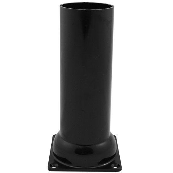 9" Black Plastic Deck Pier Mount Adapter Base Questions & Answers