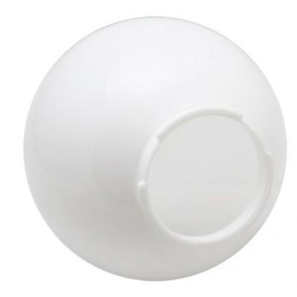 10" White Acrylic Light Globe with 4" Twist Lock Base Questions & Answers