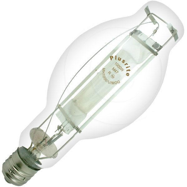 Plusrite 1028 MH1000/U/MOG 1000W Metal Halide Light Bulb Questions & Answers