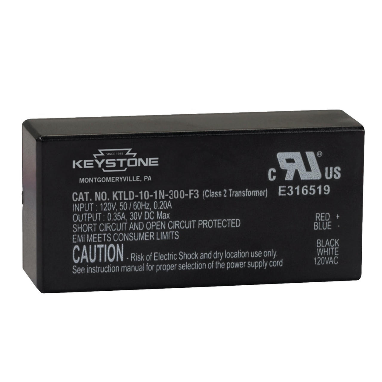 Keystone KTLD-10-1N-300-F3 10W LED Driver Questions & Answers