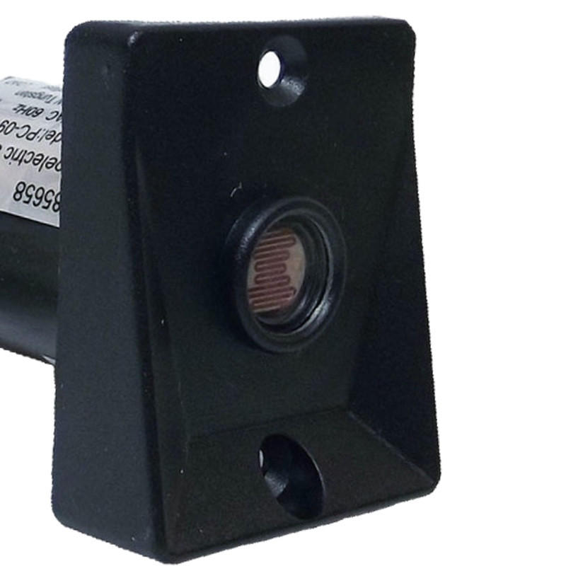 Does this photocell mount on a light pole? Part of the mounting is rounded to fit the pole.