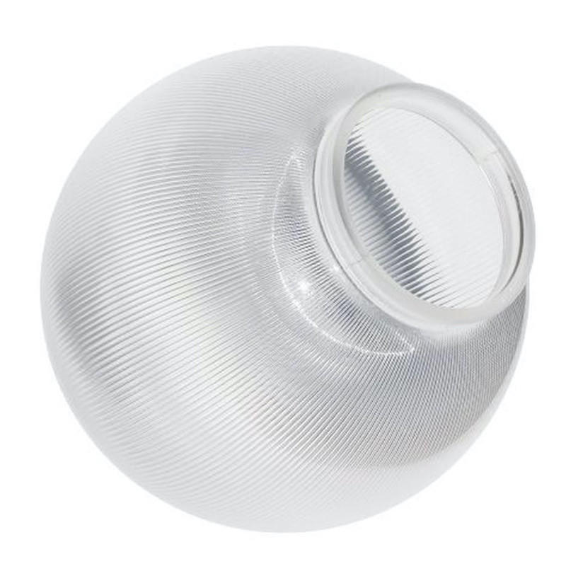 Replacement 10" Clear Prismatic Acrylic Light Globe with 4" Lip Neck Questions & Answers