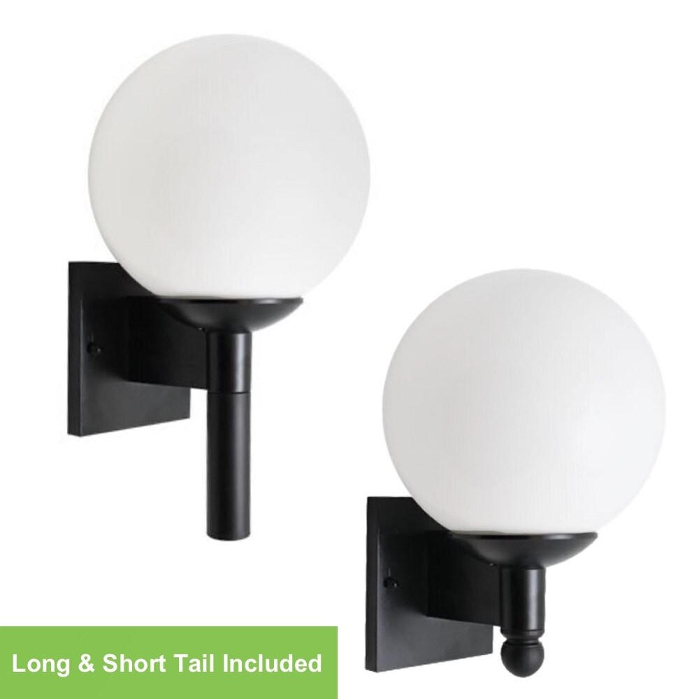 If I buy this fixture I would like to replace the white globe with a smoked globe.  What kind of lip (if any) does the white globe have so that I can look for a replacement that will fit?  Also, what is the diameter of the globe opening?