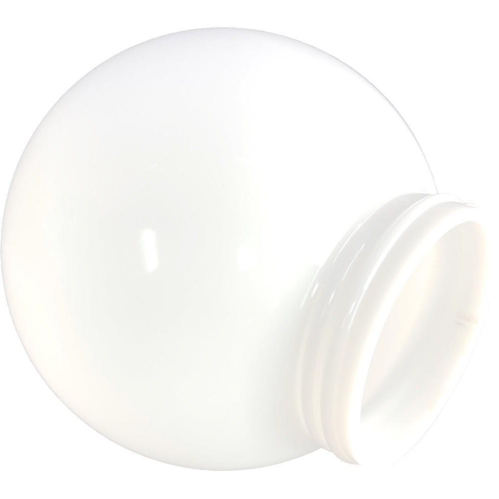 6" White Plastic Light Globe Threaded Screw Neck Questions & Answers