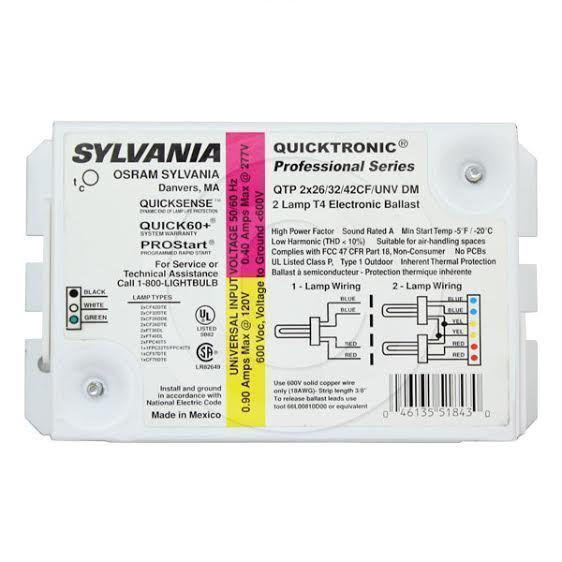 Sylvania 51843 QTP2X26/32/42CF/UNV DM Questions & Answers