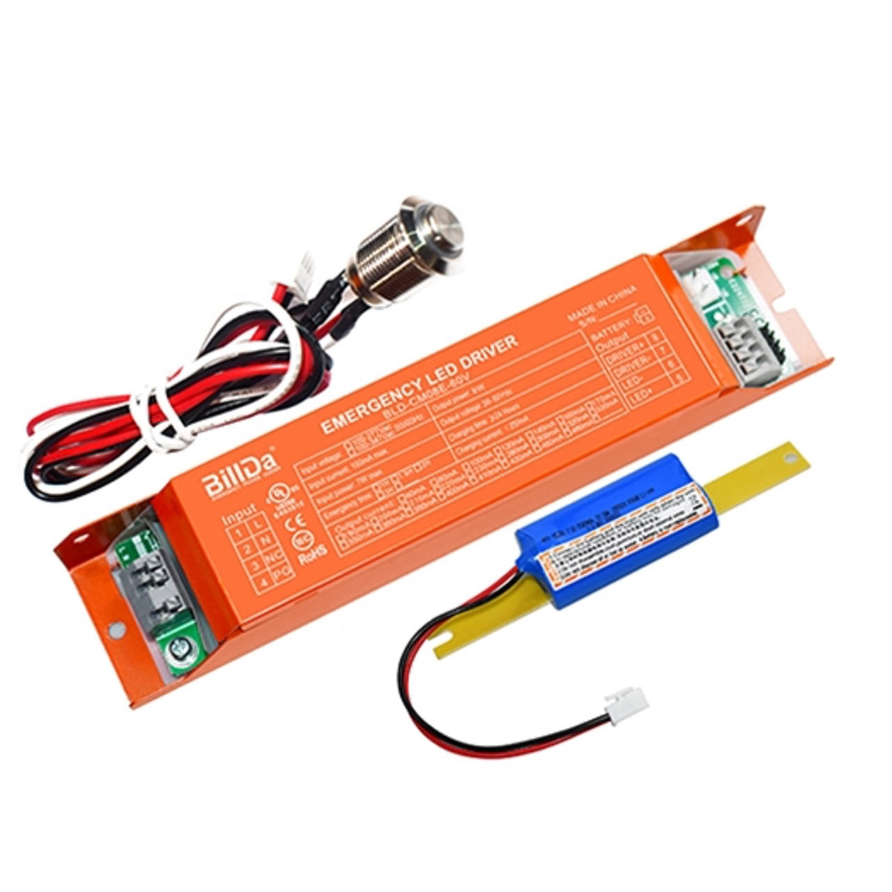 BillDa BLD-CM08E-60V 8W Emergency LED Driver Questions & Answers