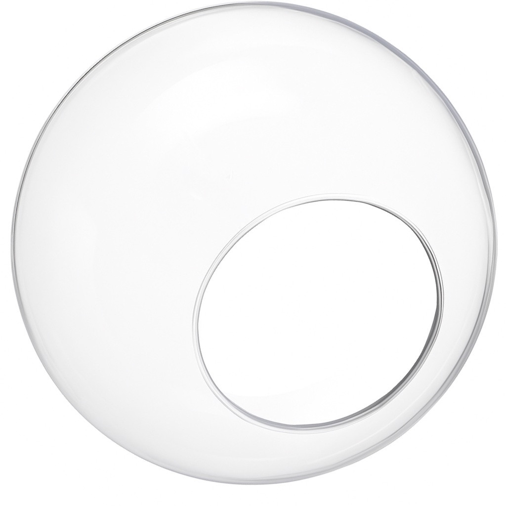 Clear 8" Acrylic Light Globe with 3.5" Neckless Opening Questions & Answers