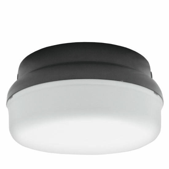 Round Polycarbonate Outdoor Flush Mount Porch Ceiling Light Questions & Answers