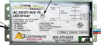 Ace AC-50CD1.4UV-TS Constant Current LED Driver Questions & Answers