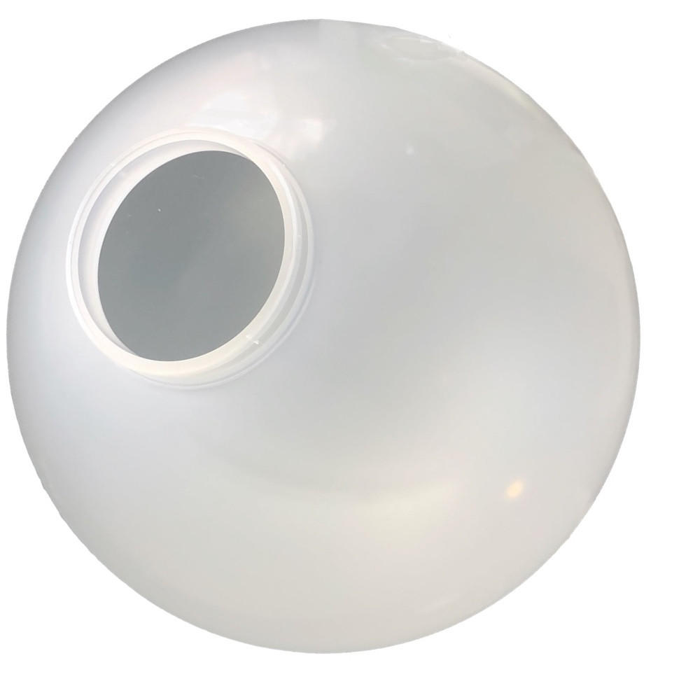 Frost 14 Inch Plastic Light Globe 6 Inch Flange Neck Questions & Answers