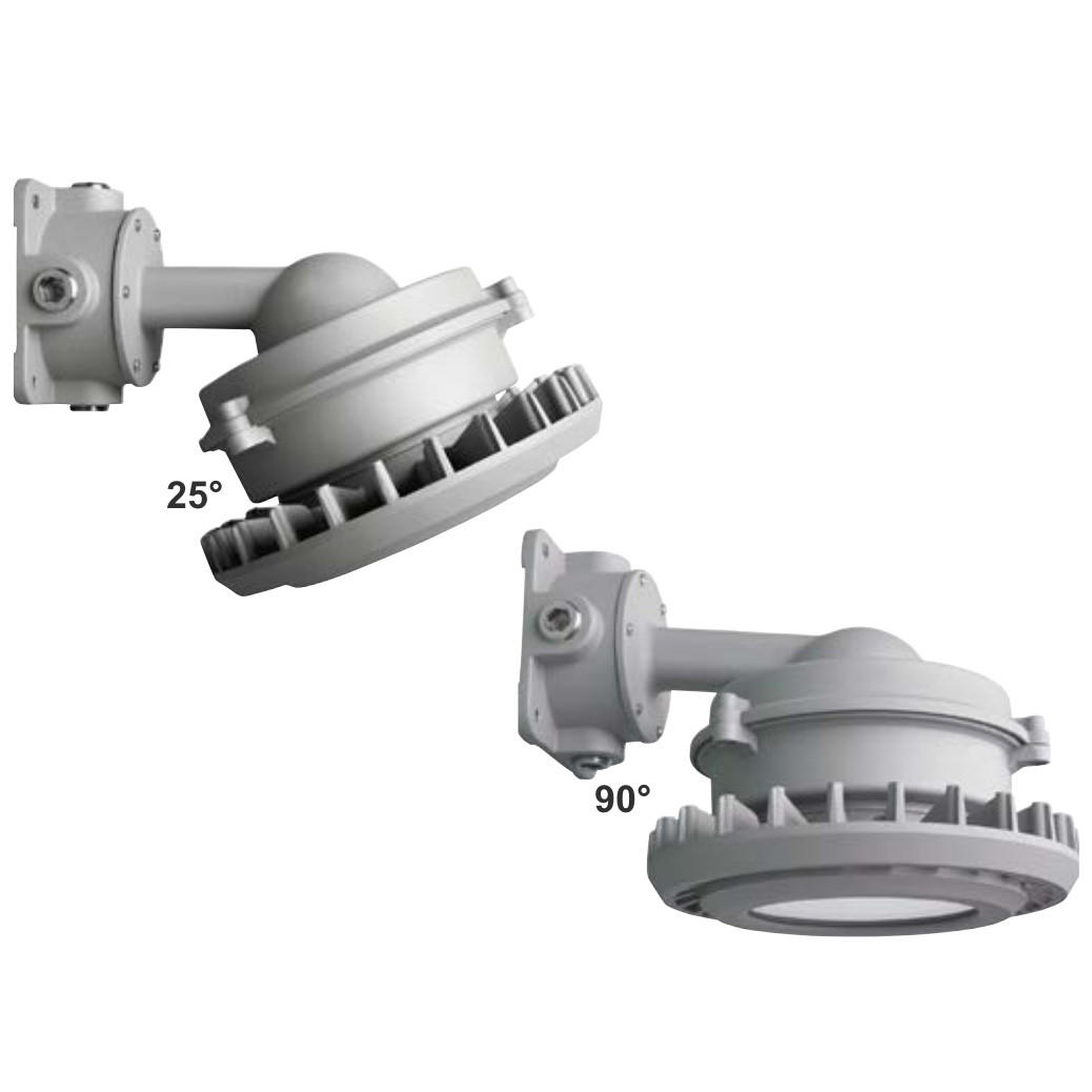 Explosion Proof LED Wall Arm Mount Light for Hazardous Location Questions & Answers