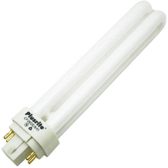 Plusrite CFL26DE/841 PL26W/2U/4P/841 26W CFL Light Bulb 4035 Questions & Answers