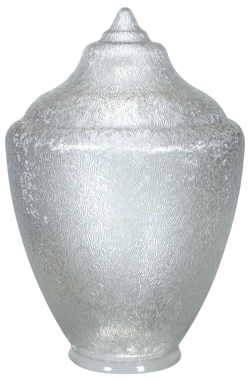 Formed Plastics FP199-8PCC Replacement 23" Plastic Victorian Acorn Globe 8" Neck Lip Questions & Answers