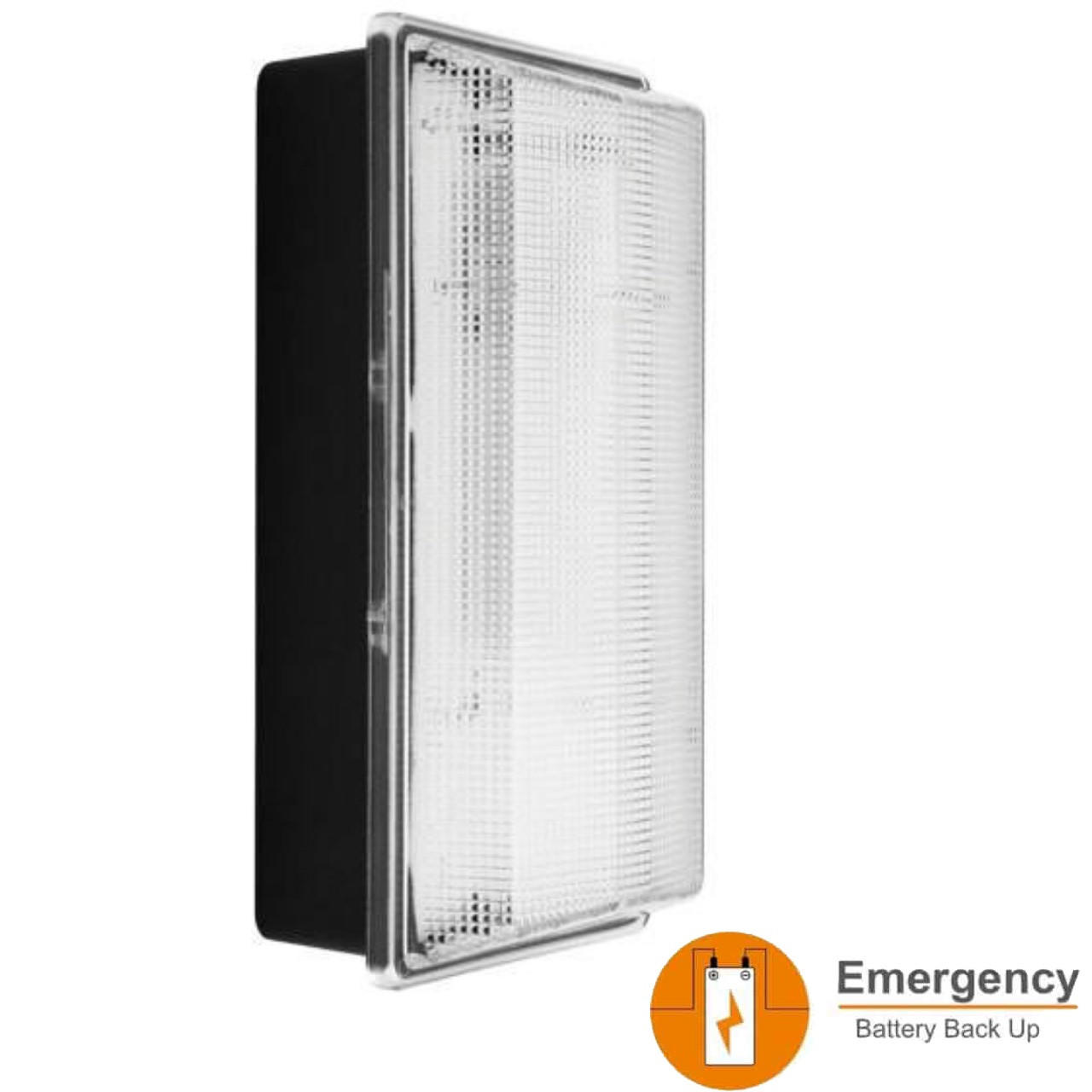 Low Profile Outdoor LED Wall Light with Emergency Backup Questions & Answers