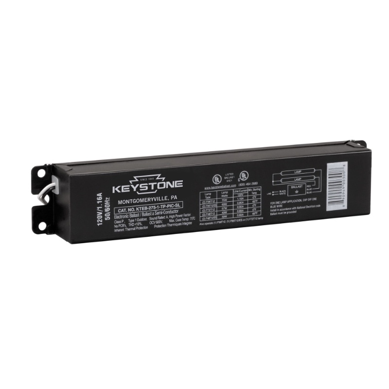 Keystone KTEB-275-1-TP-PIC-SL - 1 or 2 Light F96T12 Ballast Questions & Answers
