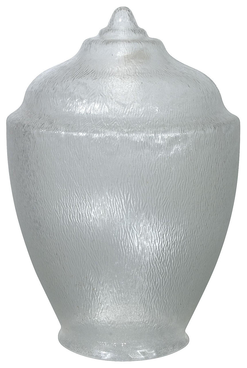 Formed Plastics FP197-8PCC Replacement 20" Plastic Victorian Acorn Globe 8" Neck Lip Questions & Answers