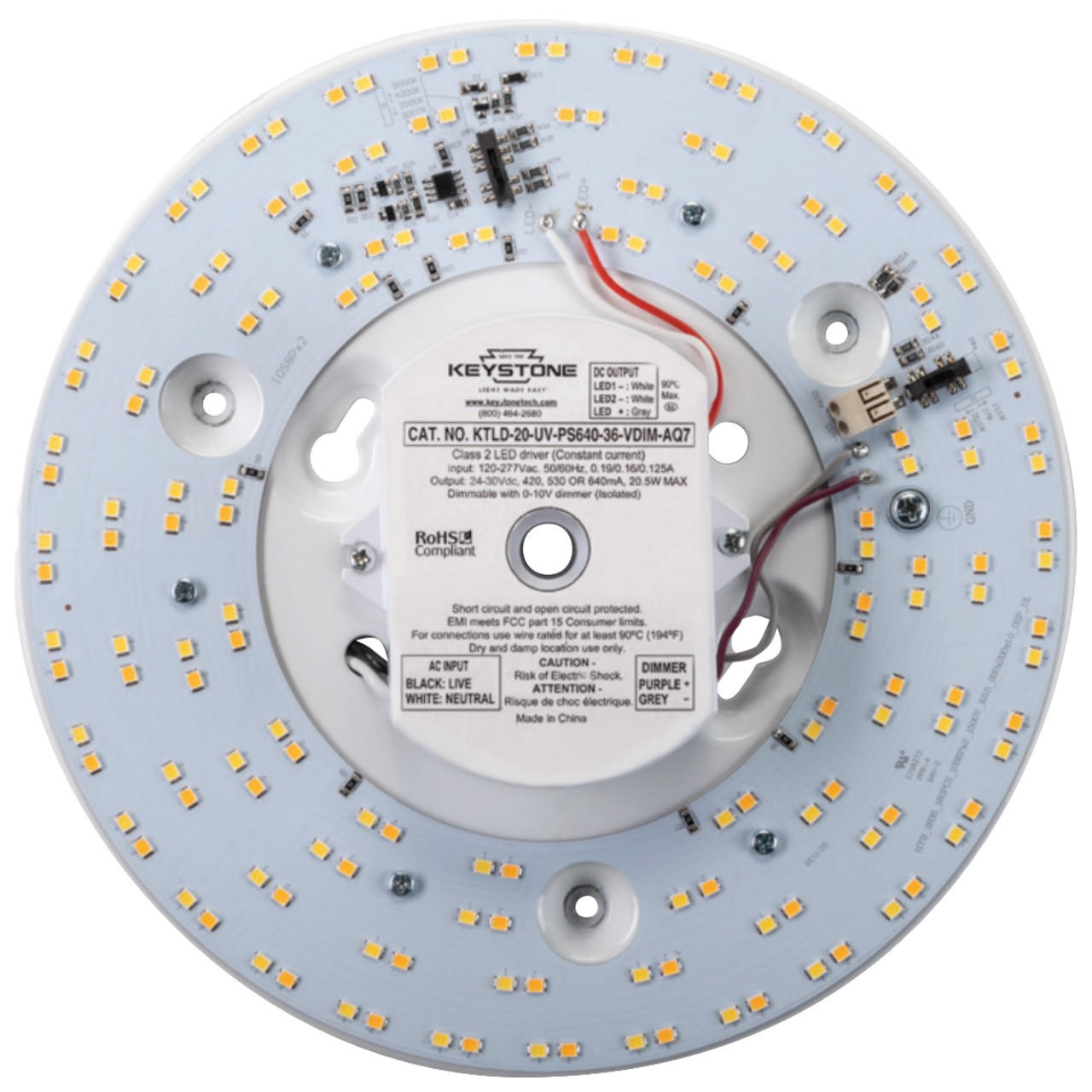 replacing a TCP#32058/35 58W.  Does this LED device require the ballast, or is it directly connected to 120V AC?