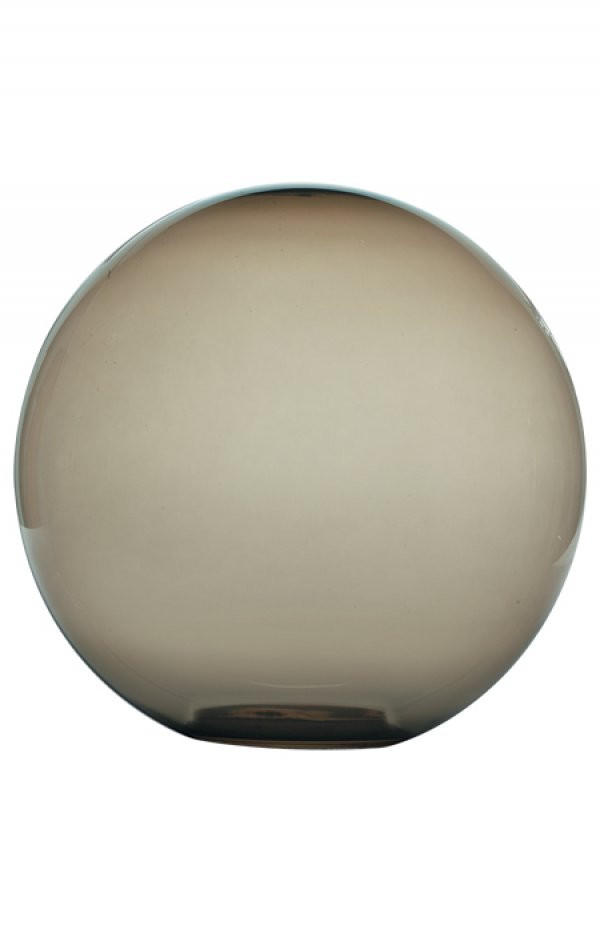 looking for a replacement smokey glass not tinted with film that peels off 8-9" globe with approx 2 3/4 " opening? 310-503-1998